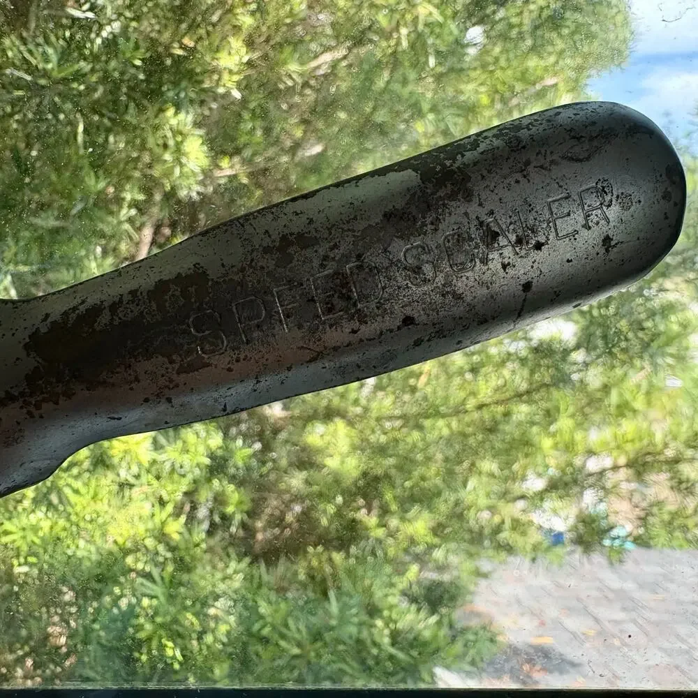 Vintage Speed Scaler Metal Fish Scaler Fishing Kitchen Tool